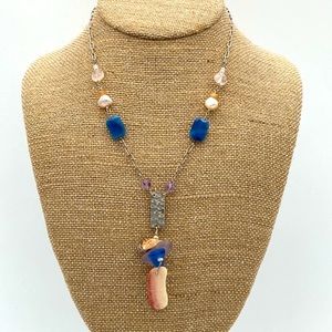 925 Artisan Made Beach Feel Necklace.